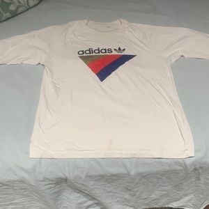 white adidas long sleeve